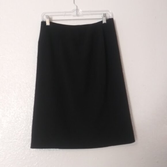 Worthington Stretch women's size 4 black pencil skirt - Picture 1 of 14